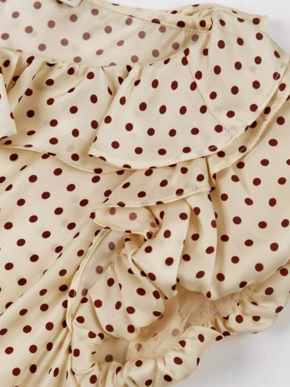 Doen NWOT Emerence Dress Creme Portia Dot M - Picture 8 of 8